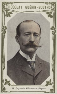 Guyot de Villeneuve képviselő (színes fotó)