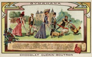 Gymkiana (kromolit) alkotó: French School