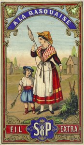 Cigány nő fiúval alkotó: French School