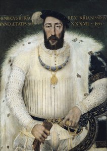 II. Henrik (1519-59), francia király, 1555 alkotó: French School