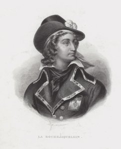 Henri de la Rochejaquelein, a Vendee-lázadás francia királypárti tábornoka alkotó: French School
