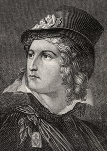 Henri du Vergier, Comte de la Rochejaquelin, Louis Blanc (1811-82) "Histoire de la Revolution Francaise" című művéből alkotó: French School