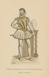 I. Henrik, Guise hercege alkotó: French School