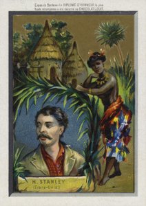 Henry Morton Stanley, walesi születésű amerikai felfedező alkotó: French School