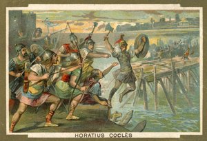 Horatius Cocles a hídon alkotó: French School