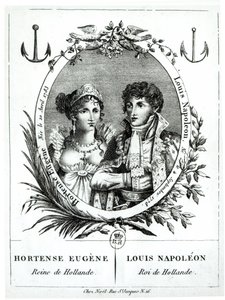 Hortense de Beauharnais (1783-1837) és Louis-Napoleon Bonaparte (1778-1846) alkotó: French School