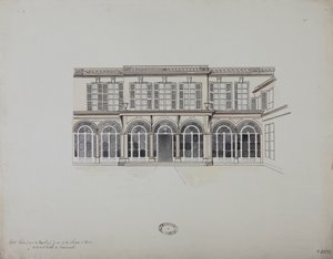 Hôtel de Maurepas, 7 Rue de la Chaise, Párizs, 1900-20 alkotó: French School