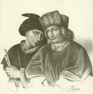 Hubert (1366-1426) és Jan van Eyck (1370-1441), flamand művészek alkotó: French School