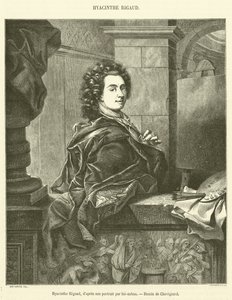 Hyacinthe Rigaud (metszet) alkotó: French School