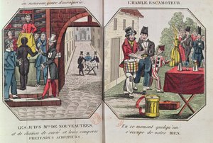 Illusztráció: Eugene Francois Vidocq: Le Paravoleur vagy A gondos dirigálás művészete bármely országban, különösen Párizsban, 1830 alkotó: French School