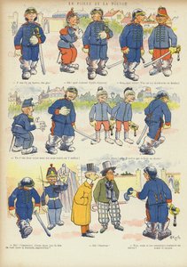 Illusztráció a Le Rire-hez (színes litó) alkotó: French School