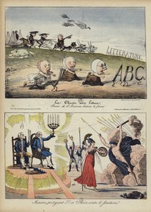 Illusztráció a Le Rire-hez (színes litó) alkotó: French School