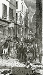 Illusztráció: Quatre Vingt Treize, 19th Century (bw metszet) alkotó: French School
