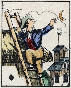 A mese illusztrációja: „Veridique Jeannot Serinet története „” Fametszet a képről Pellerin - Epinal, sd. 19. század vége. alkotó: French School