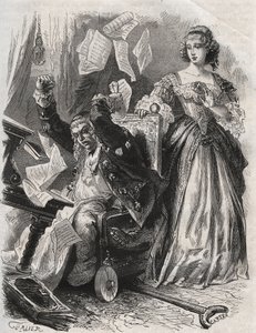 Az őrült düh martalékában tollakat, könyveket és papírokat röpített: Paul Scarron (1610-1660) költő haragja felesége, Francoise d