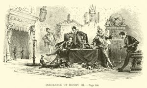 Henrik indolenciája III alkotó: French School