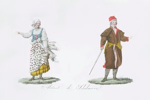 Szkalmierz lakói, Bernardo Zaydler „Lengyelország története” című művéből alkotó: French School