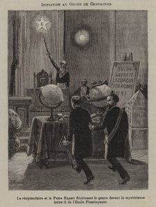 Beavatás a munkatársi fokozatba (metszet) alkotó: French School