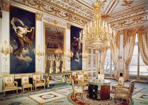 A Salon des Quatre Saisons belseje alkotó: French School
