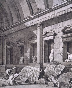 A nimes-i Diana-templom belseje a francia régiségekből: I. kötet, Nimes-i emlékművek