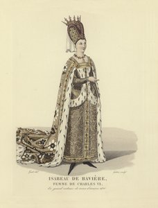 Bajor Isabeau, VI. Károly francia király felesége