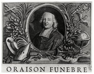 Jacques Benigne Bossuet (1627-1704), Bossuet Oraison Funebre előlapja alkotó: French School
