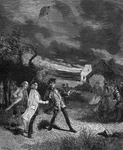 Jacques de Romas (1713-1776), francia fizikus, 1752-ben kísérletezett egy sárkányrepülővel a légköri elektrolit rögzítésére. alkotó: French School
