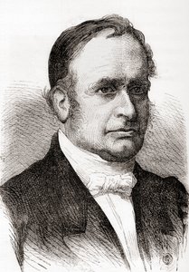 Jean-Baptiste Armand Louis Léonce Élie de Beaumont, a "Les Merveilles de la Science"-ből, megjelent 1870 körül (metszet) alkotó: French School