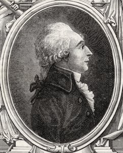 Jean-Baptiste du Val-de-Grace, Baron de Cloots, Louis Blanc (1811-82) „Histoire de la Revolution Francaise” című művéből alkotó: French School