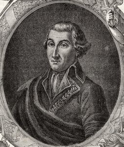 Jean Baptiste Camille Canclaux (1740-1817) Louis Blanc (1811-82) "Histoire de la Revolution Francaise" című művéből alkotó: French School