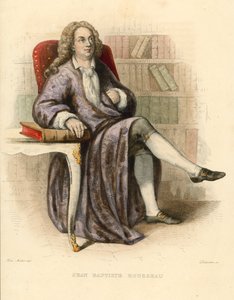 Jean Baptiste Rousseau (színes metszet) alkotó: French School