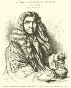 Jean Chabert, parfümőr Lyonban, a XVII. században (metszet) alkotó: French School