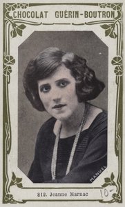 Jeanne Marnac (színes fotó) alkotó: French School