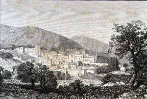 Jeruzsálem az 1860-as években (metszet) alkotó: French School