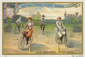 Jeux Cyclistes, Kerékpározás Skittles környékén Franciaországban. alkotó: French School