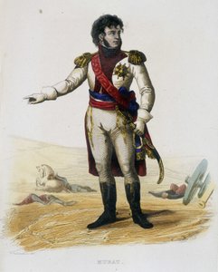Joachim Murat (Gioacchino Murat) (1767-1815), Marechal, Franciaország és Naplles királya – a „Plutarque Francais”-ban” alkotó: French School