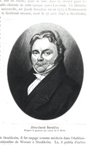 Jons Jakob Berzelius (1779-1848) F. Bolt metszetét követően alkotó: French School
