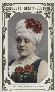 Judic, Madame Nitouche-ban (színes fotó) alkotó: French School