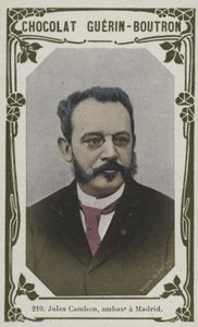 Jules Cambon, madridi nagykövet (színes fotó) alkotó: French School