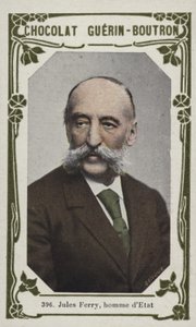 Jules Ferry, államférfi (színes fotó) alkotó: French School