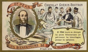 Jules Pean francia sebész (chromolitho) alkotó: French School
