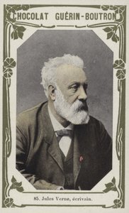 Jules Verne, ecrivain (színes fotó) alkotó: French School