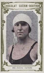 Juliette Gardelle (színes fotó) alkotó: French School