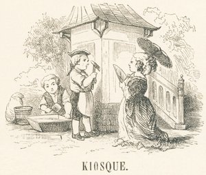K: Kioszk alkotó: French School