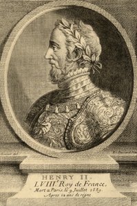 Henrik francia király (1519-59). alkotó: French School
