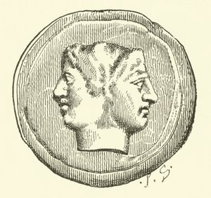 Janus király (metszet) alkotó: French School