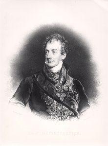 Klemens Wenzel Nepomuk Lothar (1773-1859) Metternich-Winneburg hercege, 1815 körül alkotó: French School