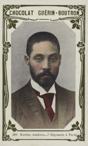 Kurino, Japán párizsi nagykövete (színes fotó) alkotó: French School
