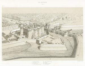 A Bastille, 1650 alkotó: French School