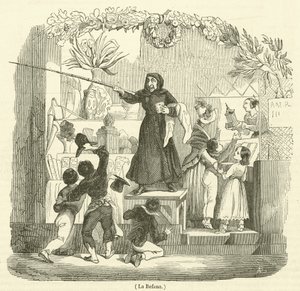 La Befana (metszet) alkotó: French School